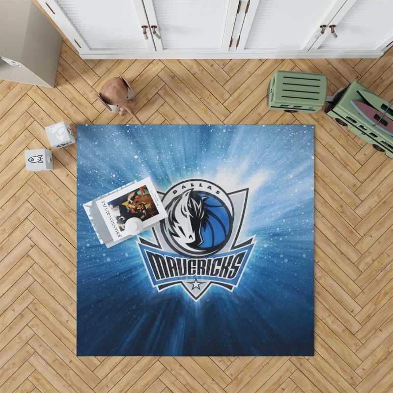 Energetic Nba Basketball Team Dallas Mavericks Rug