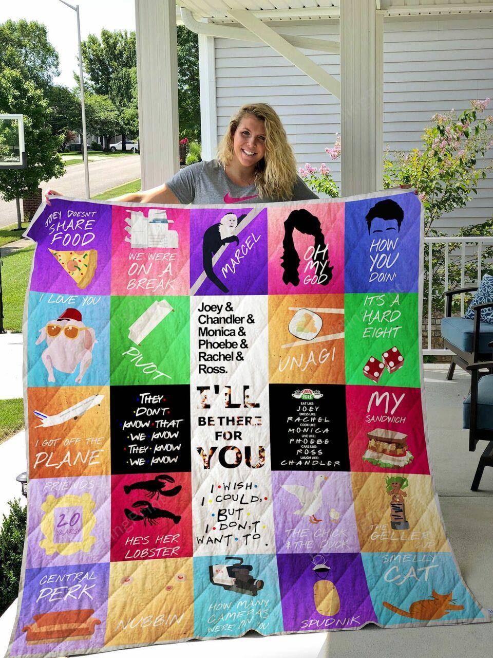 Fri e For Aeason Size Quilt Blanket