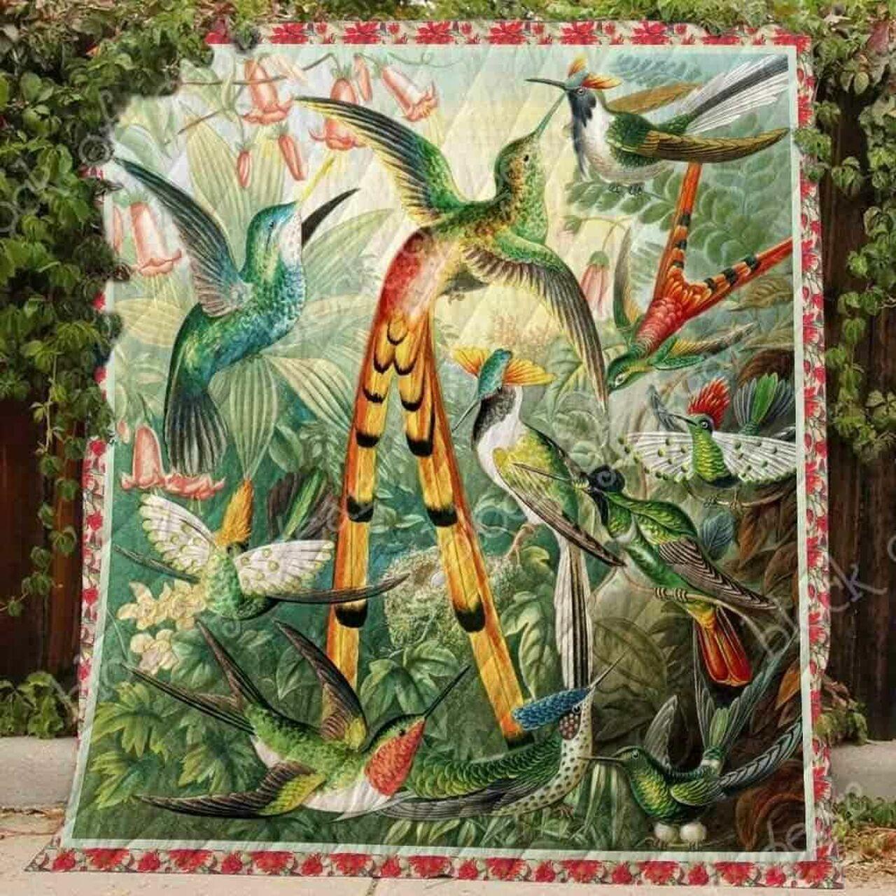 Hummingbird Blanket Kc1507 Quilt