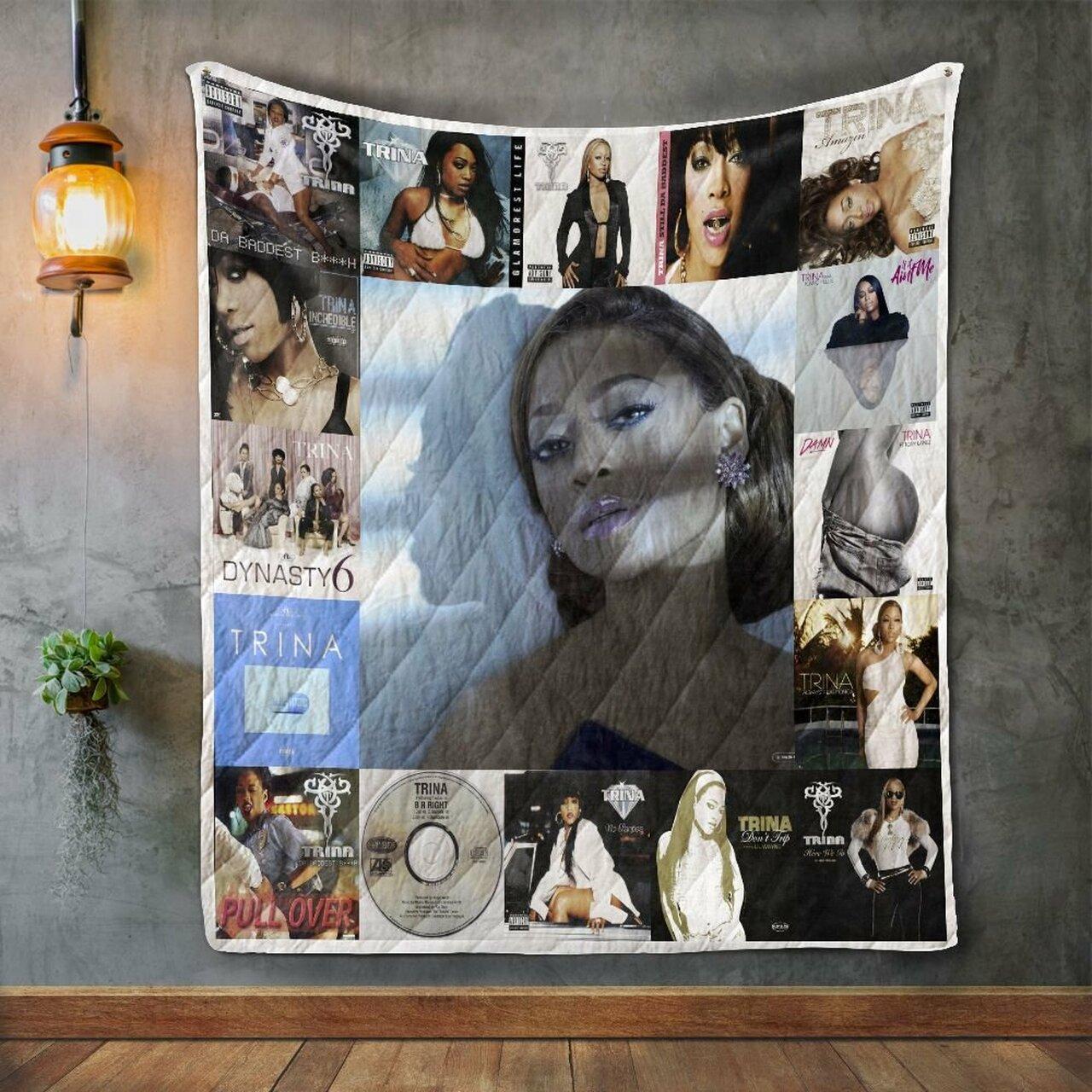 Trina Album Co Quilt Blanket