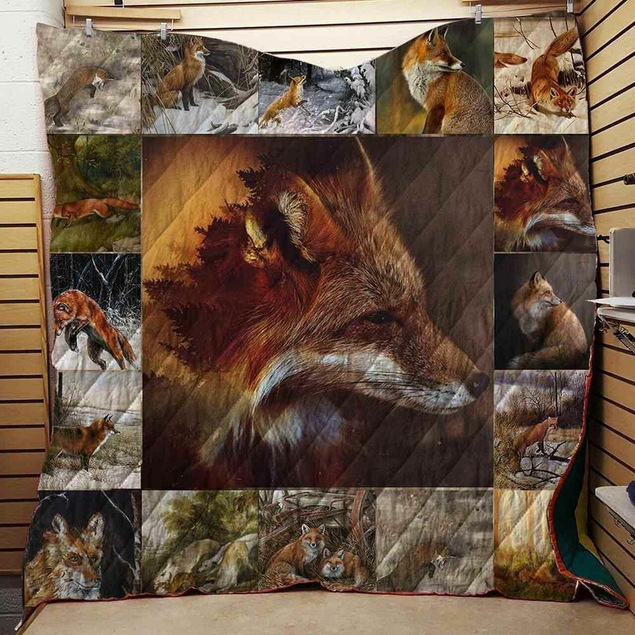 Fox Work Blanket Th1707 Quilt