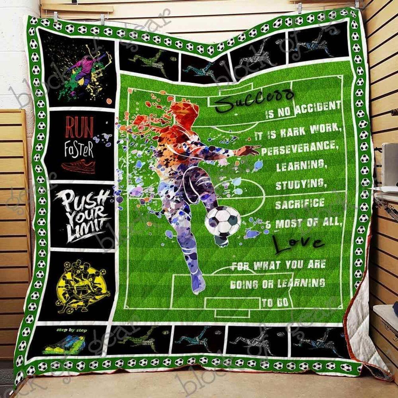 Soccer My Love Mysion Blanket Kc1507 Quilt