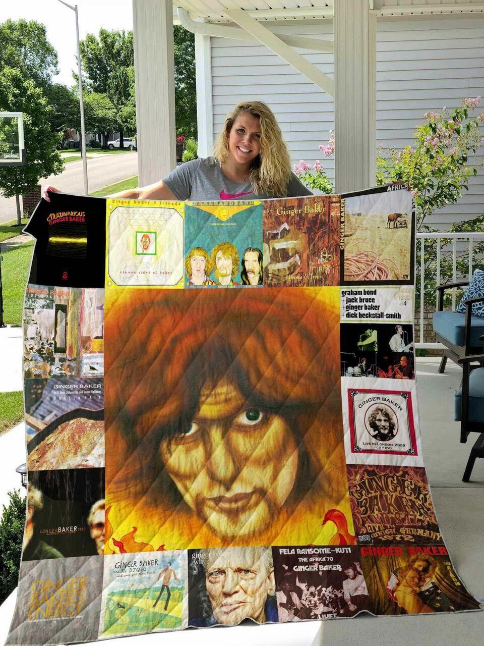 Ginger Baker Blanket Ha0910 Quilt