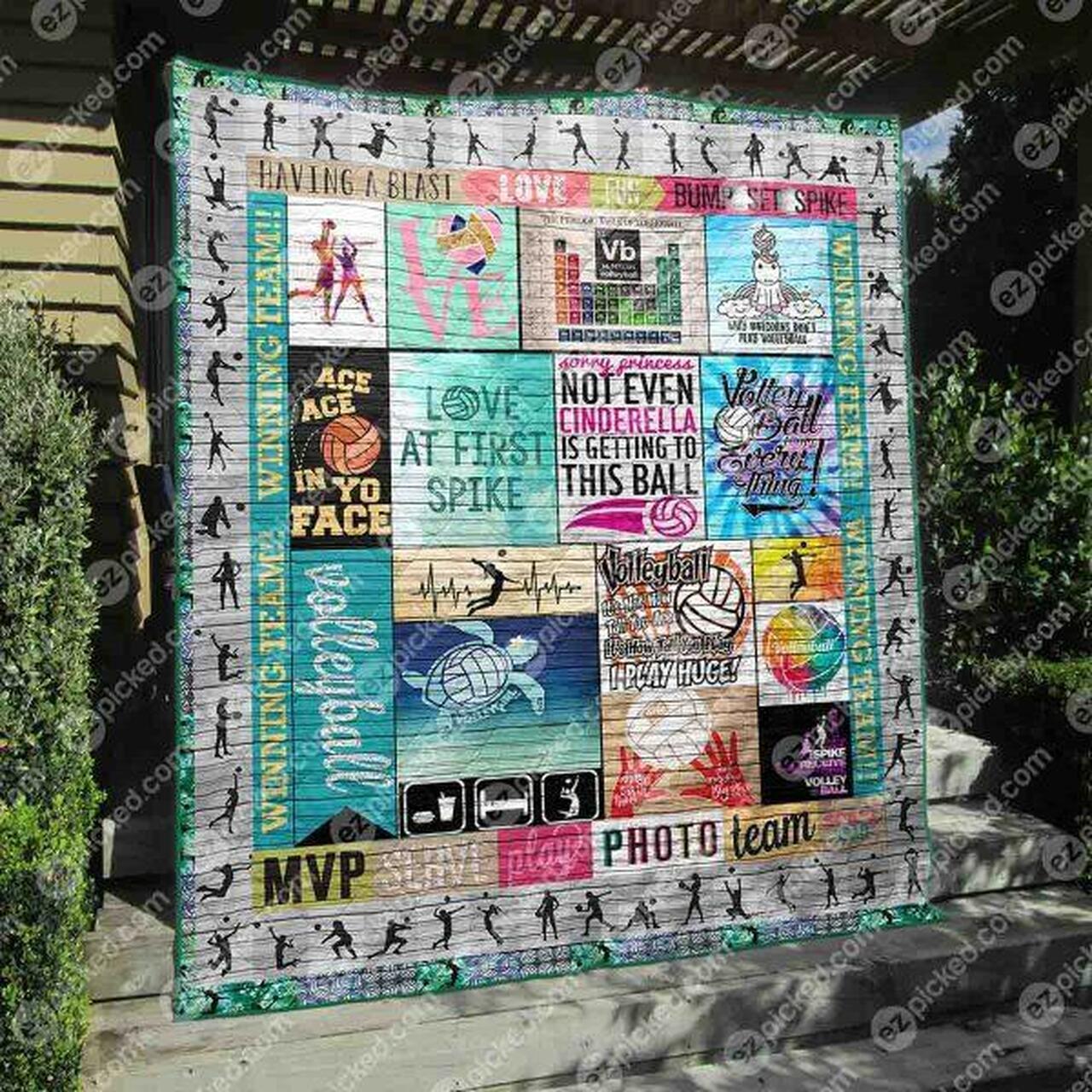Love At t Spike Quilt Blanket Ht10 Quilt