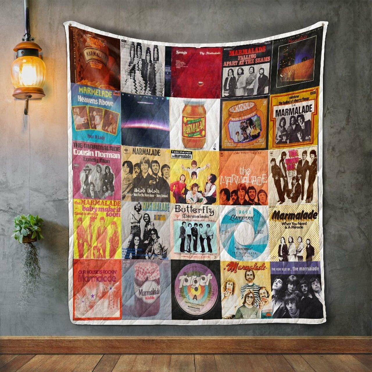 Marmalade Album Co Quilt Blanket