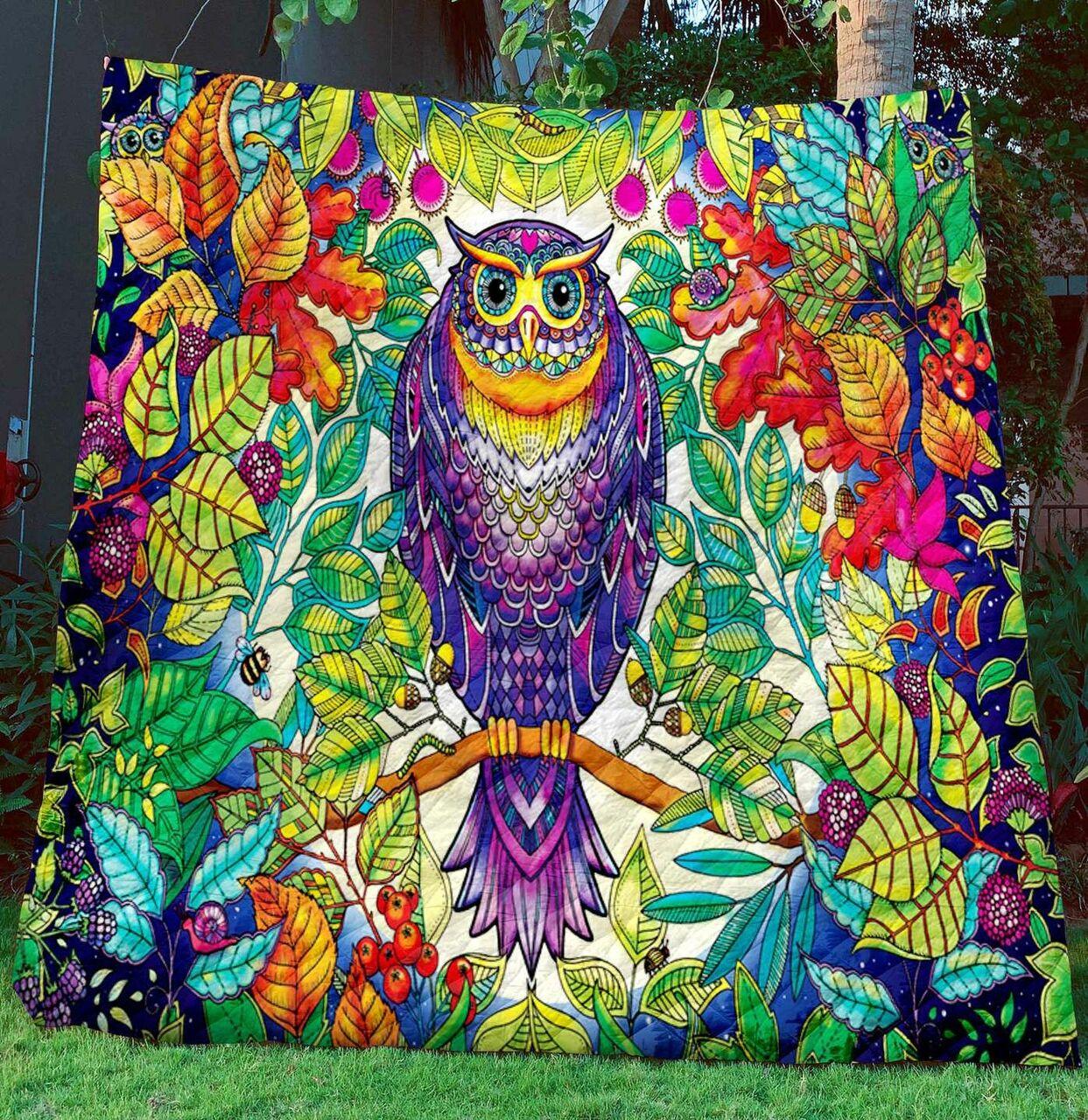 Owl Quilt Blanket Bbb1111175Ph