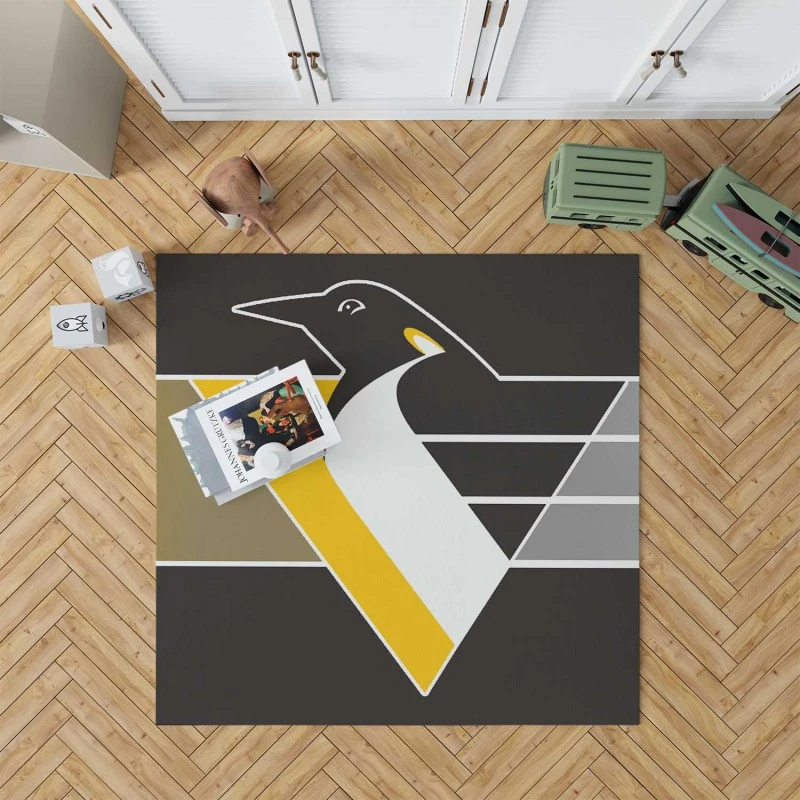 Pittsburgh Penguins Nhl Stanley Cup Rug