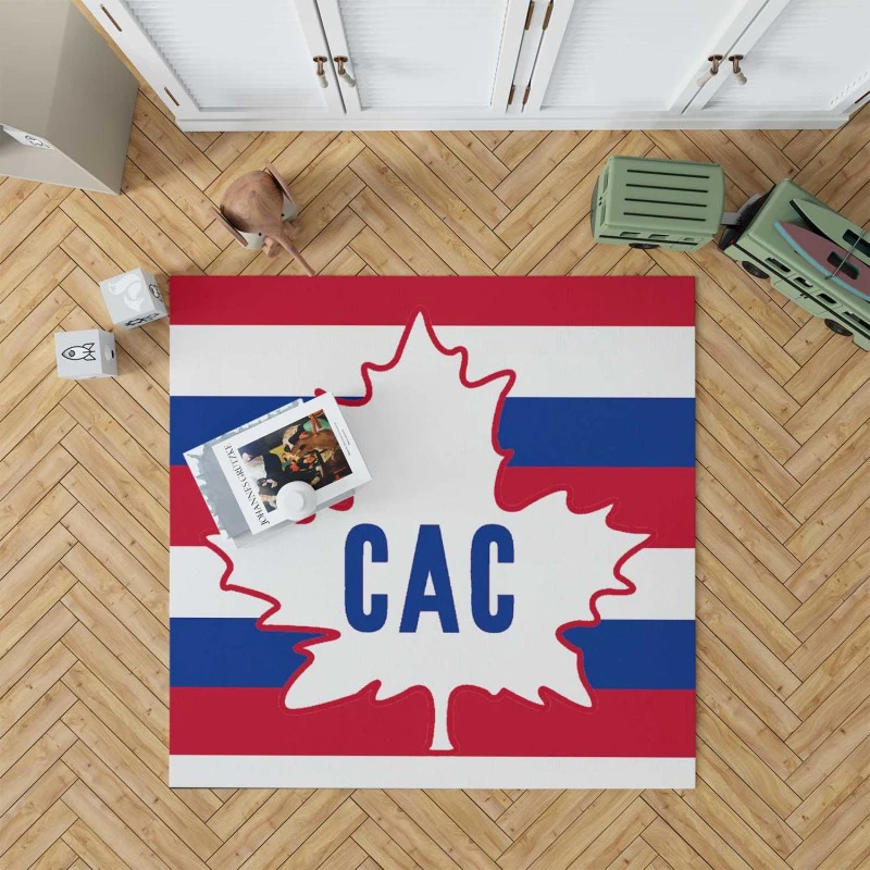 Energetic Nhl Hockey Team Montreal Canadiens Rug