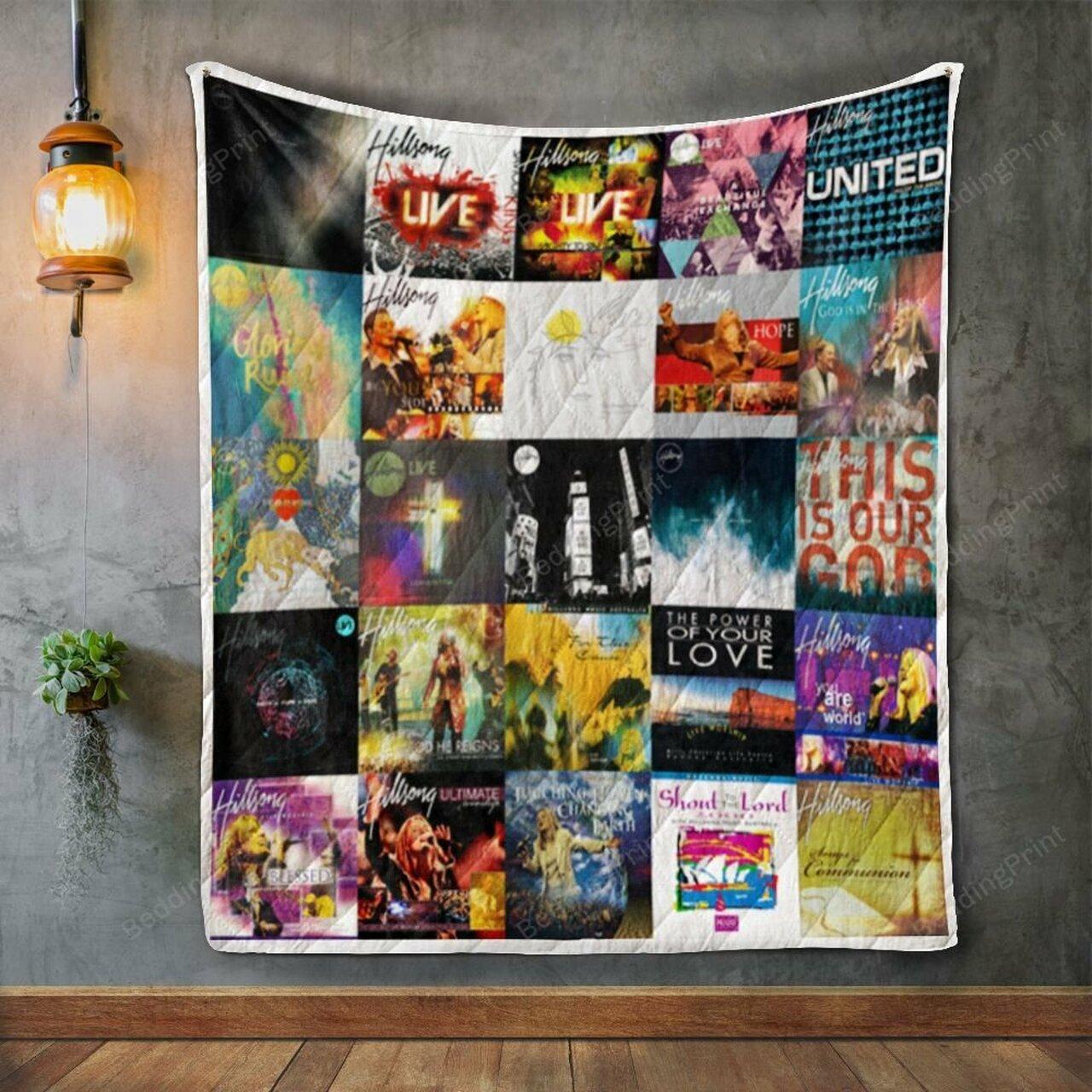 Hong hip Album Co Quilt Blanket