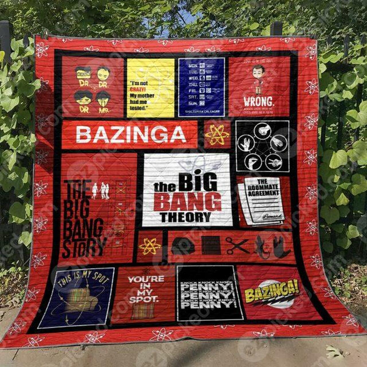 Bazinga Quilt Blanket Vd14 Quilt