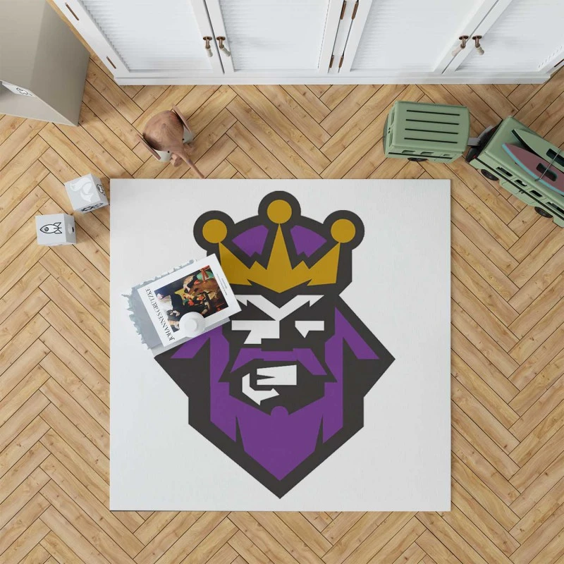 Popular Nhl Hockey Club Los Angeles Kings Rug