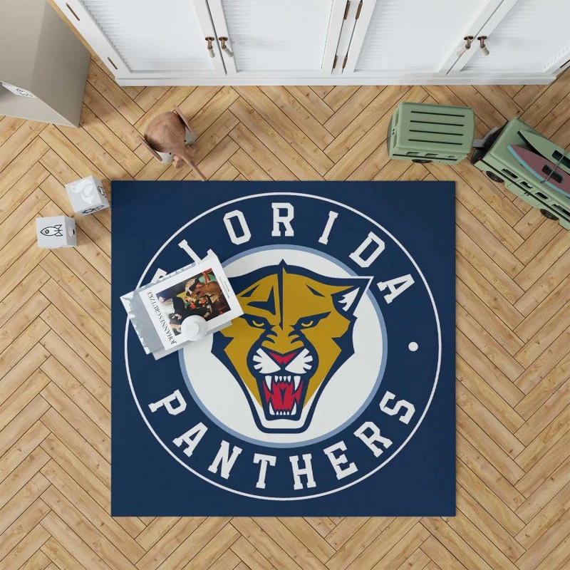 Florida Panthers Professional Nhl Hockey Team Rug