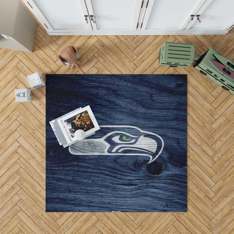 Popular Nfl Team Seattle Seahawks Rug