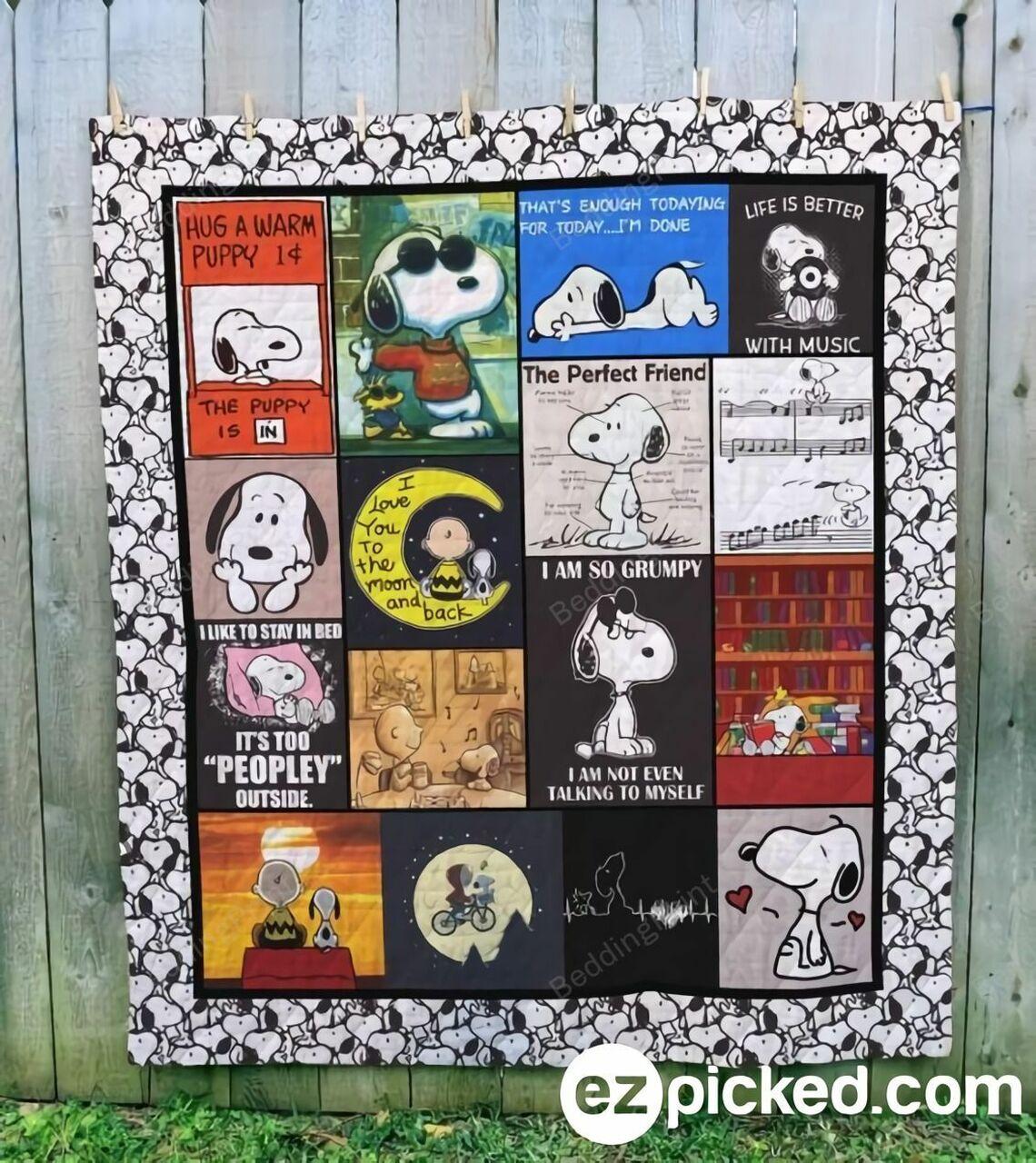 Snoopy 1 Quilt Blanket