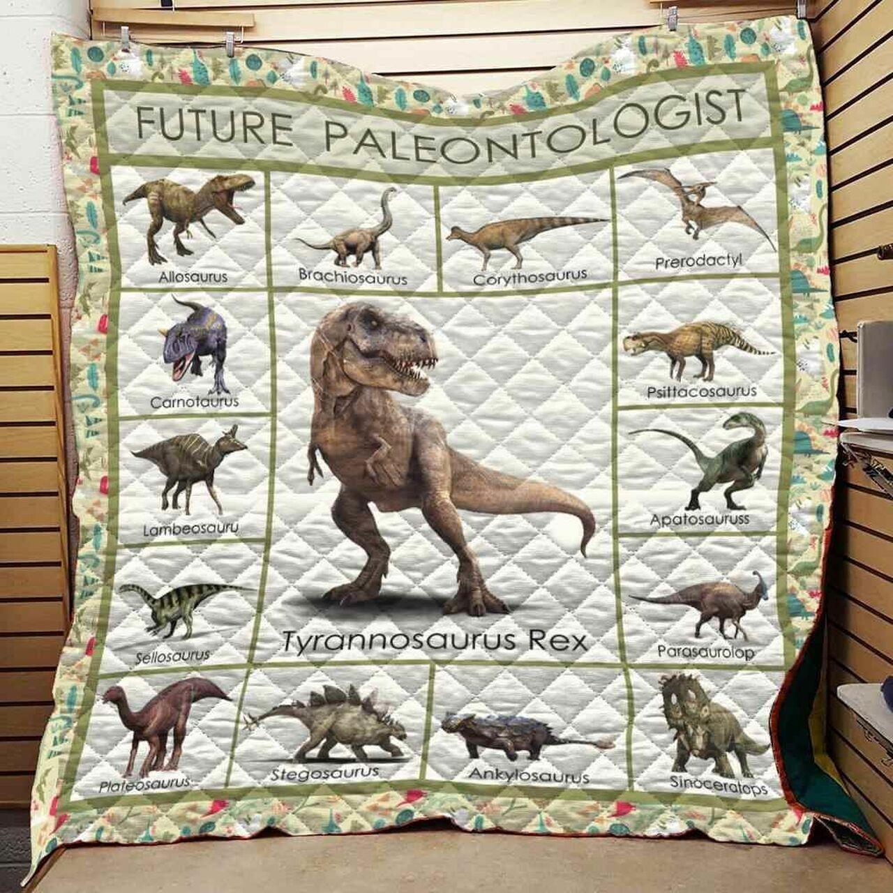 Future Paleontolt Blanket Th1707 Quilt