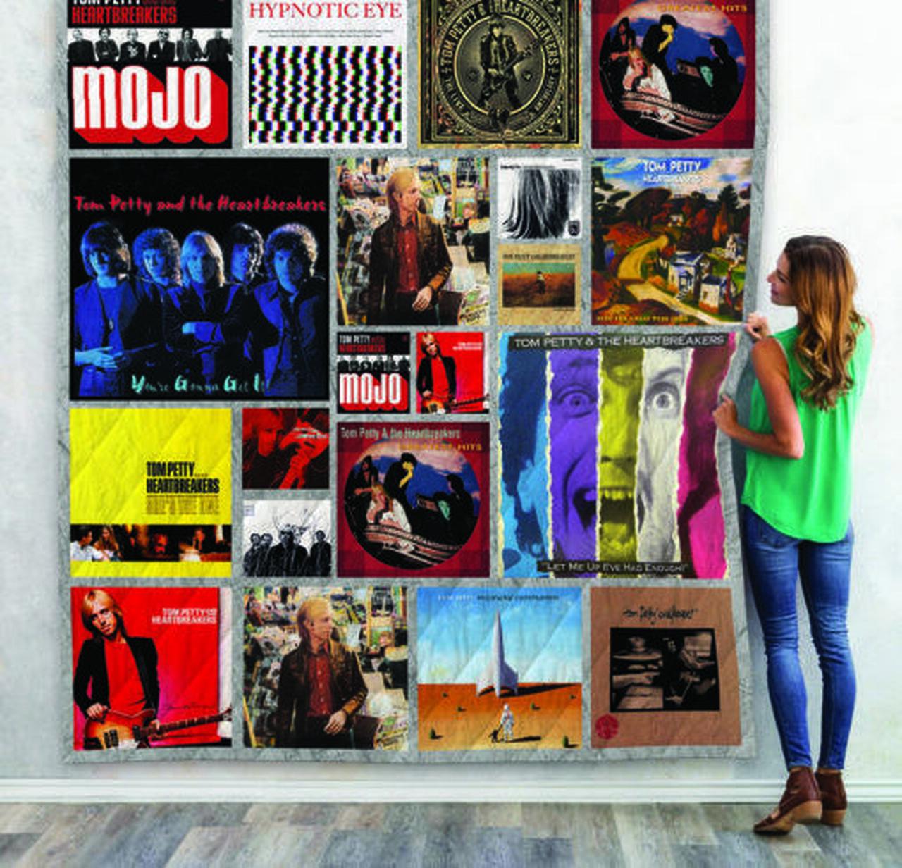 Tom Petty Quilt Blanket Quilt