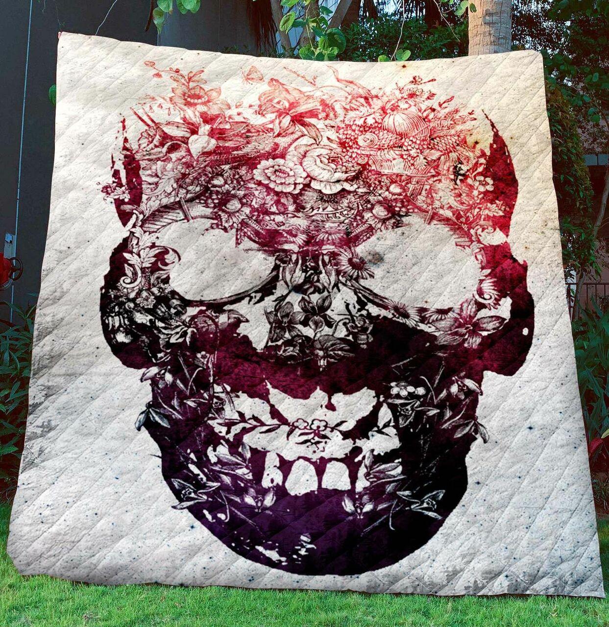 Skull Quilt Blanket Bbb1111204Ph