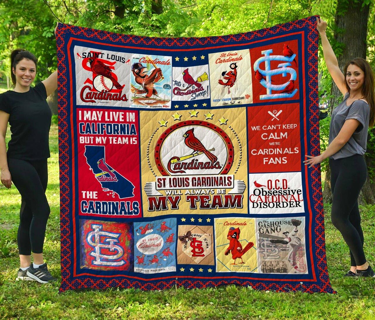 St L Cardi California Quilt Blanket