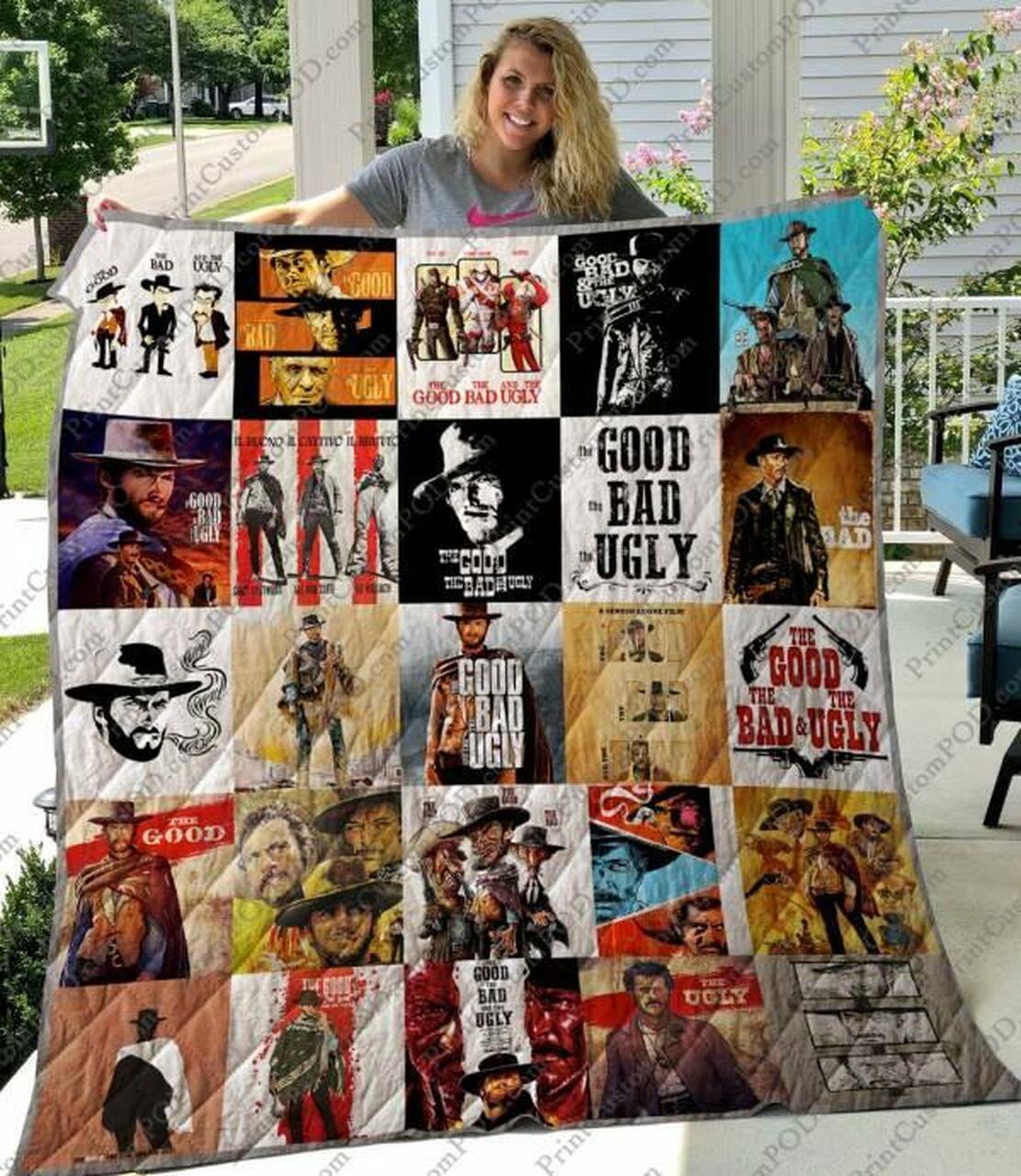 The Good The Bad The Ugly Quilt Blanket M150609 Quilt