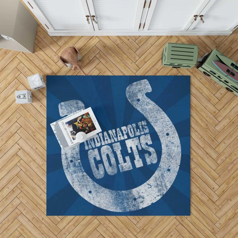 Indianapolis Colts Professional Nfl Team Rug