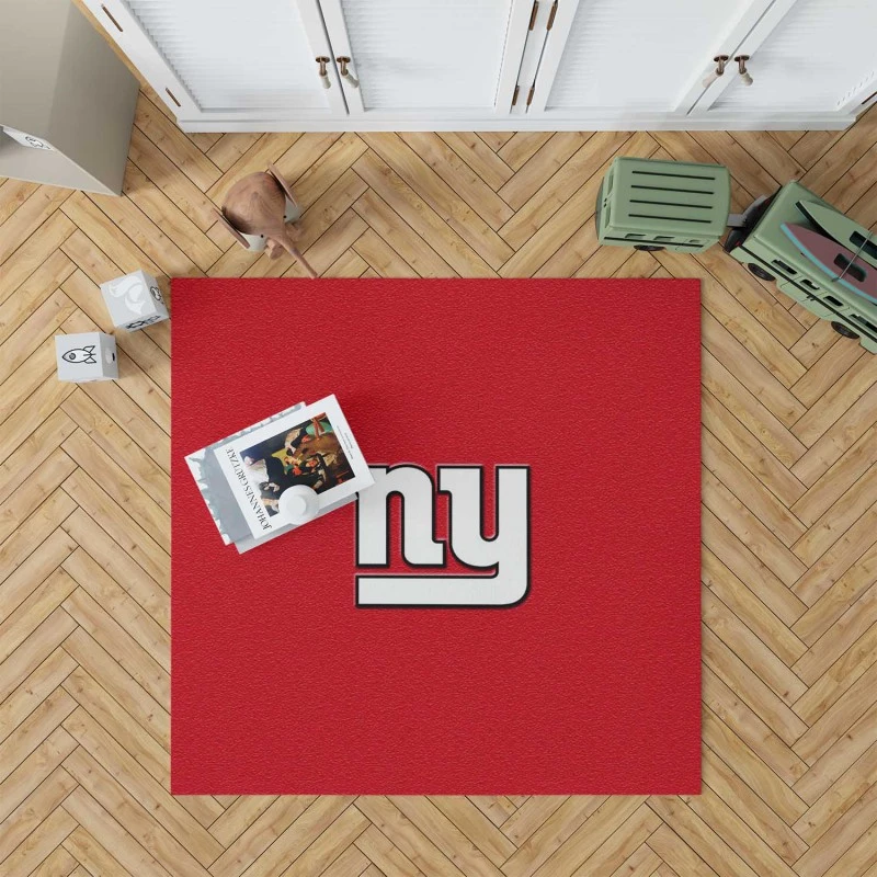 New York Giants Strong Nfl Football Team Rug
