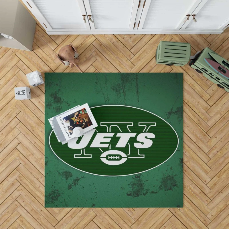 New York Jets Popular Nfl Club Rug