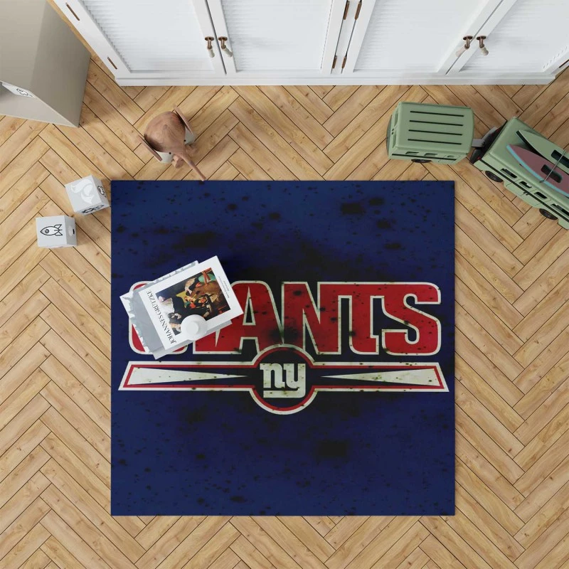 New York Giants Excellent Nfl Football Club Rug