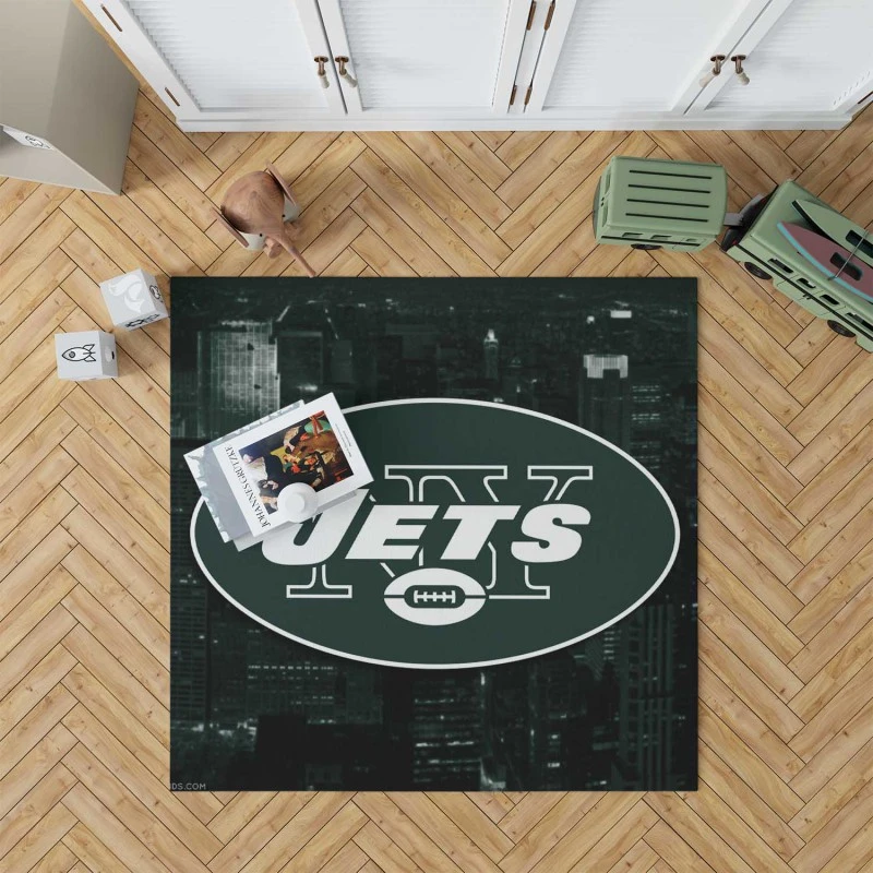 New York Jets Professional Nfl Club Rug