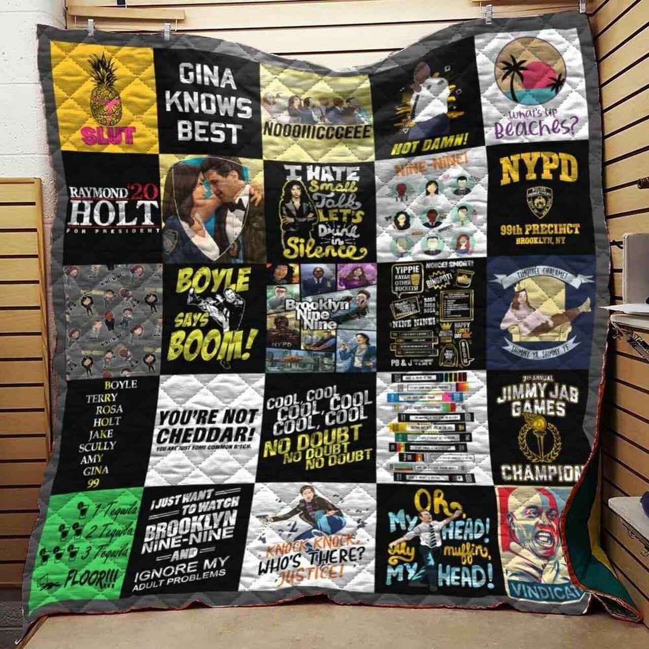 Brooklyn Nine Nine Blanket Th10072019 Quilt