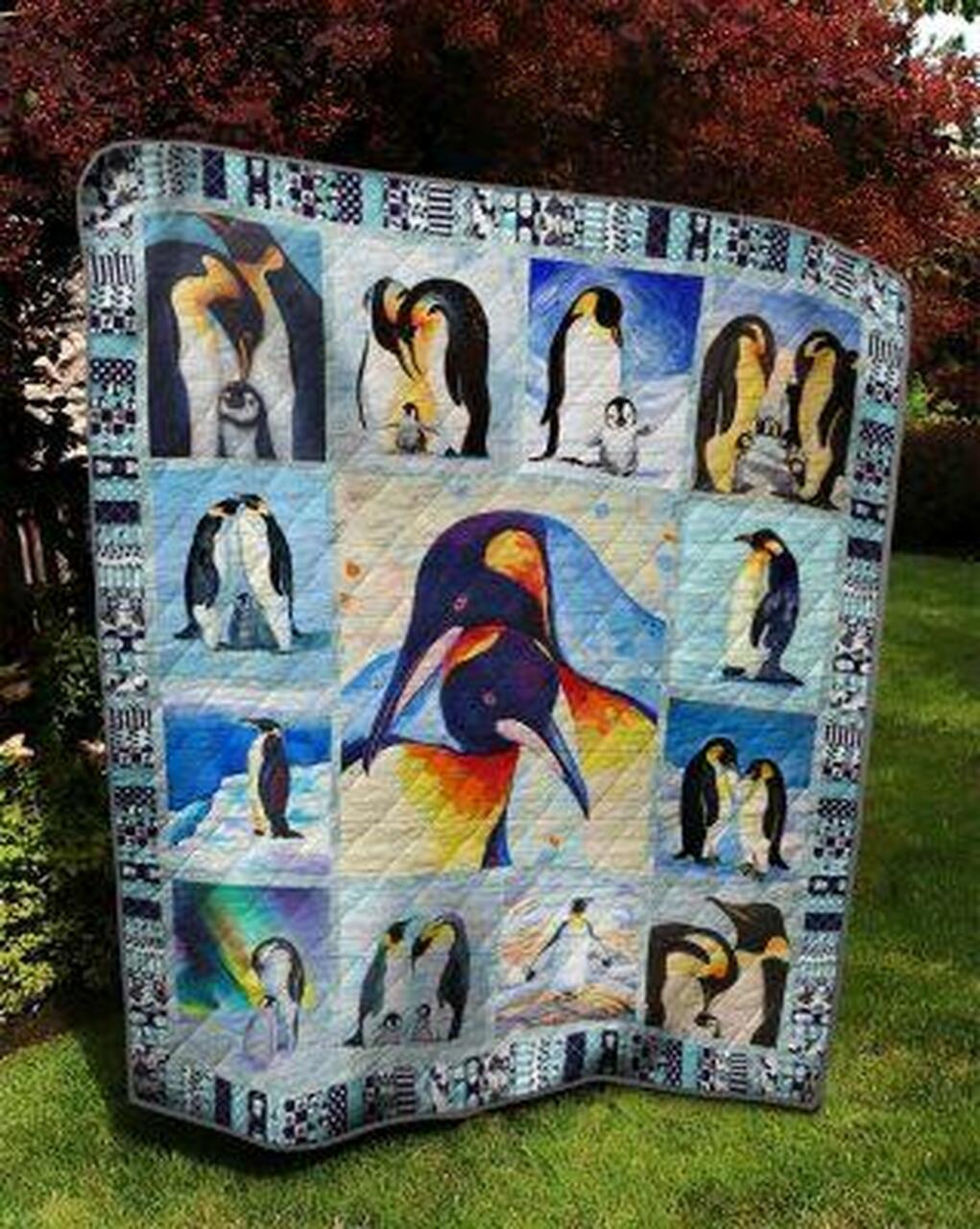 Feeling In Love Penguin Quilt Blanket Quilt
