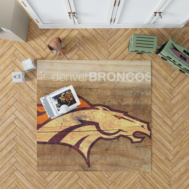 Official Nfl Team Denver Broncos Rug