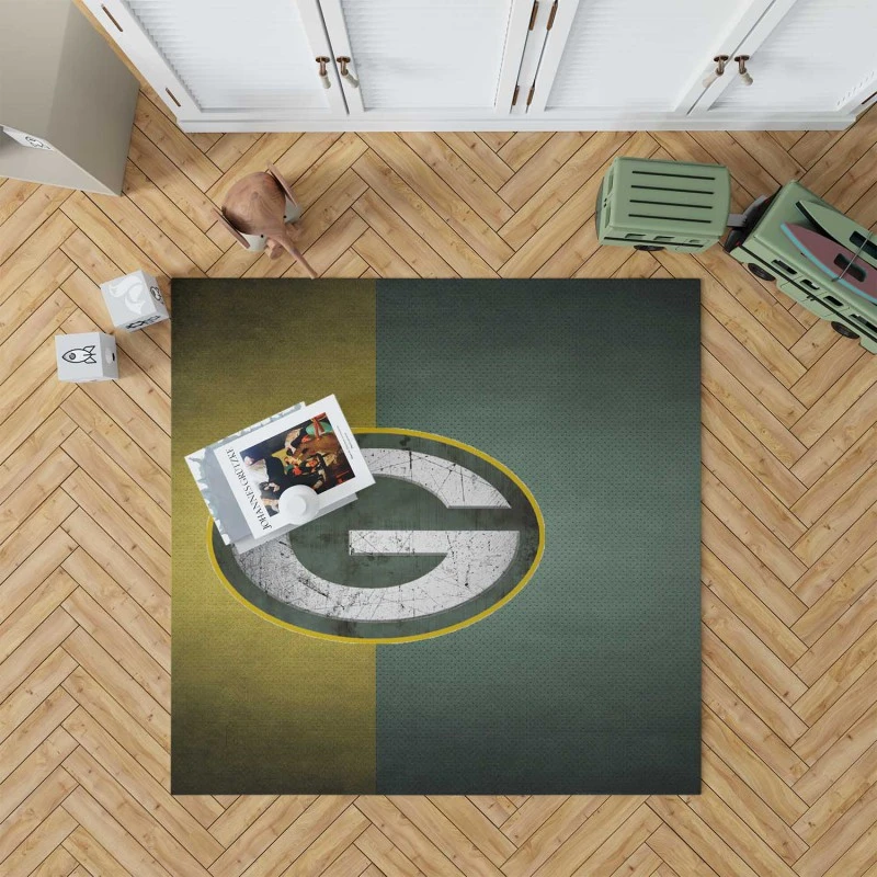 Green Bay Packers Nfl Football Club Rug