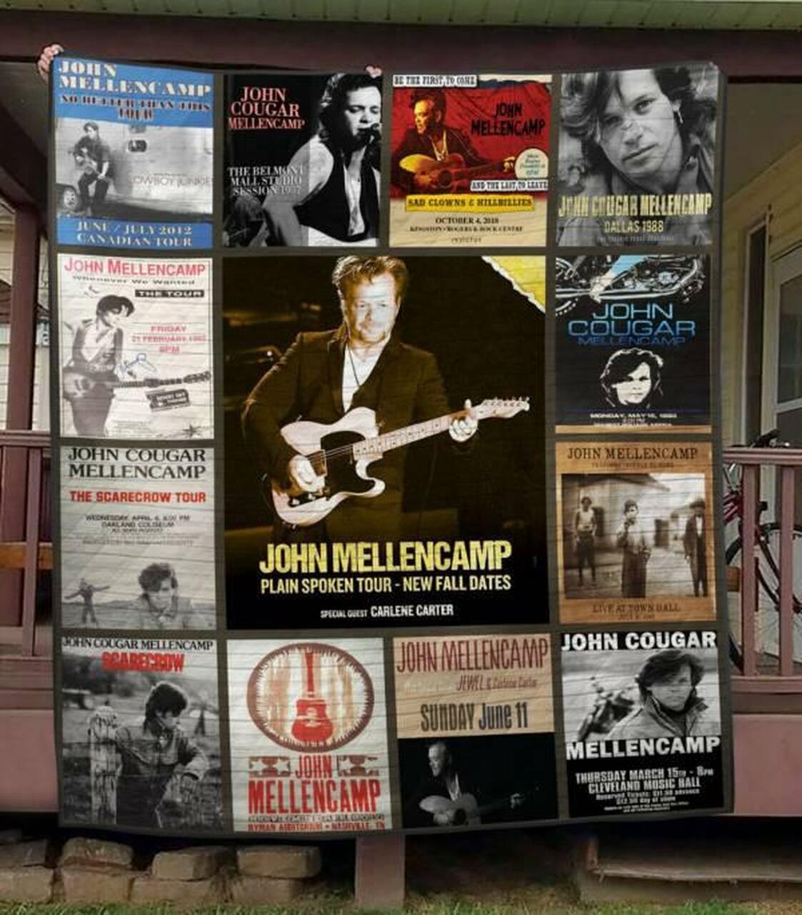 John Mellencamp Quilt Blanket Hvt310513 Quilt