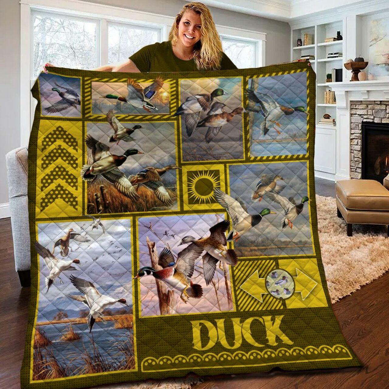 Duck Quilt Blanket Bbb240m