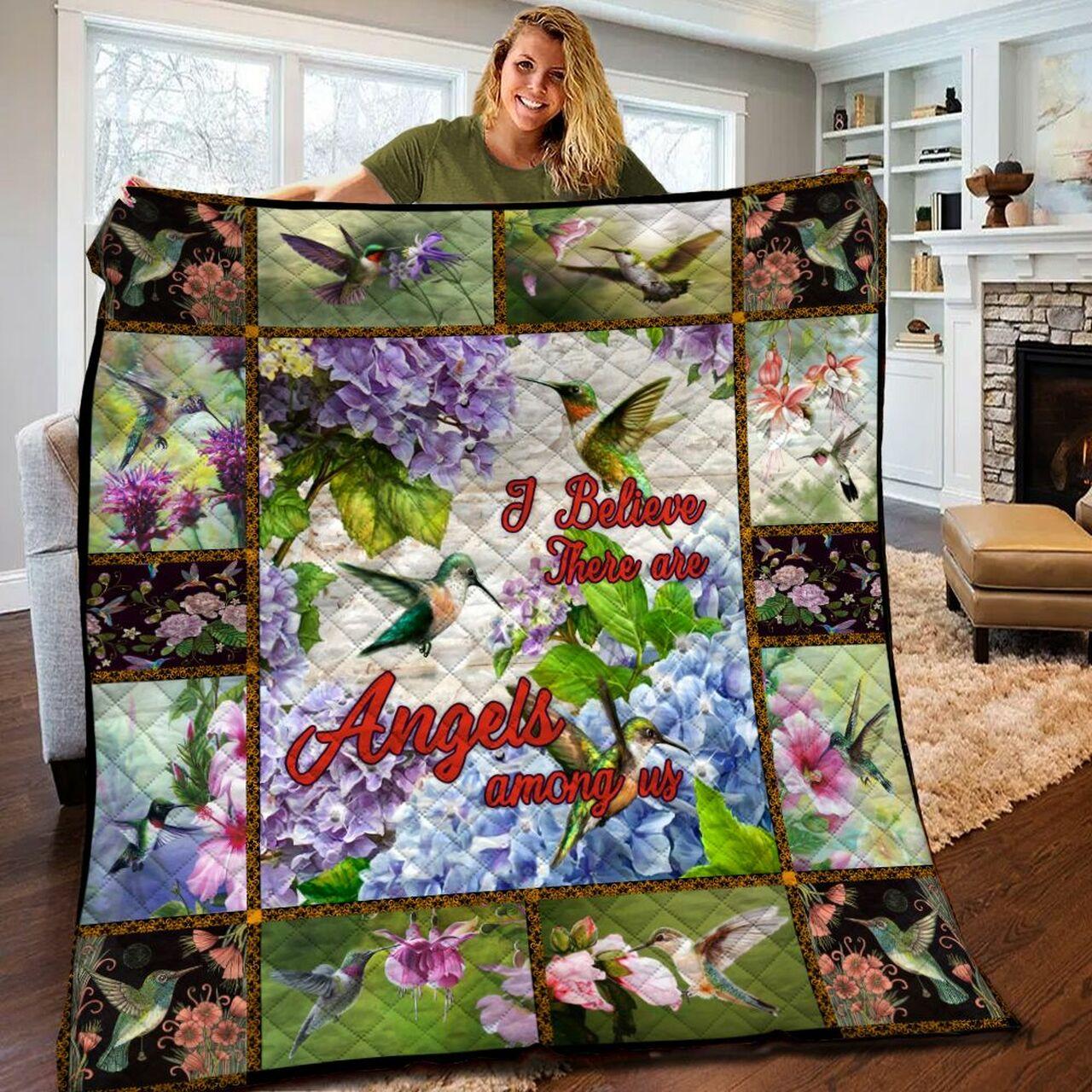 Hummingbird Quilt Blanket Bbb060m
