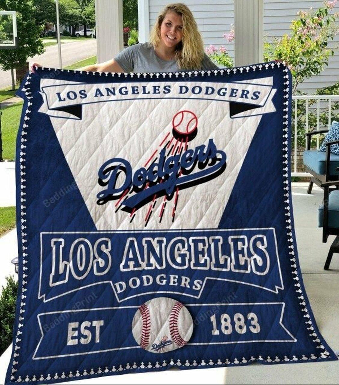 Los Ang Dod Quilt Blanket Fan Made