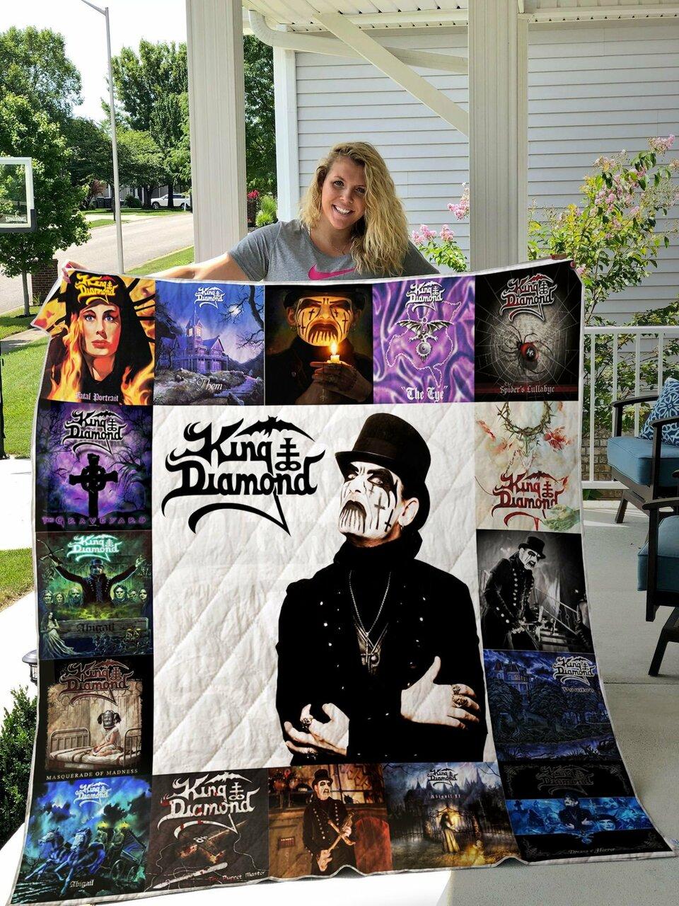 King Diamond Quilt -01-tom Quilt Blanket