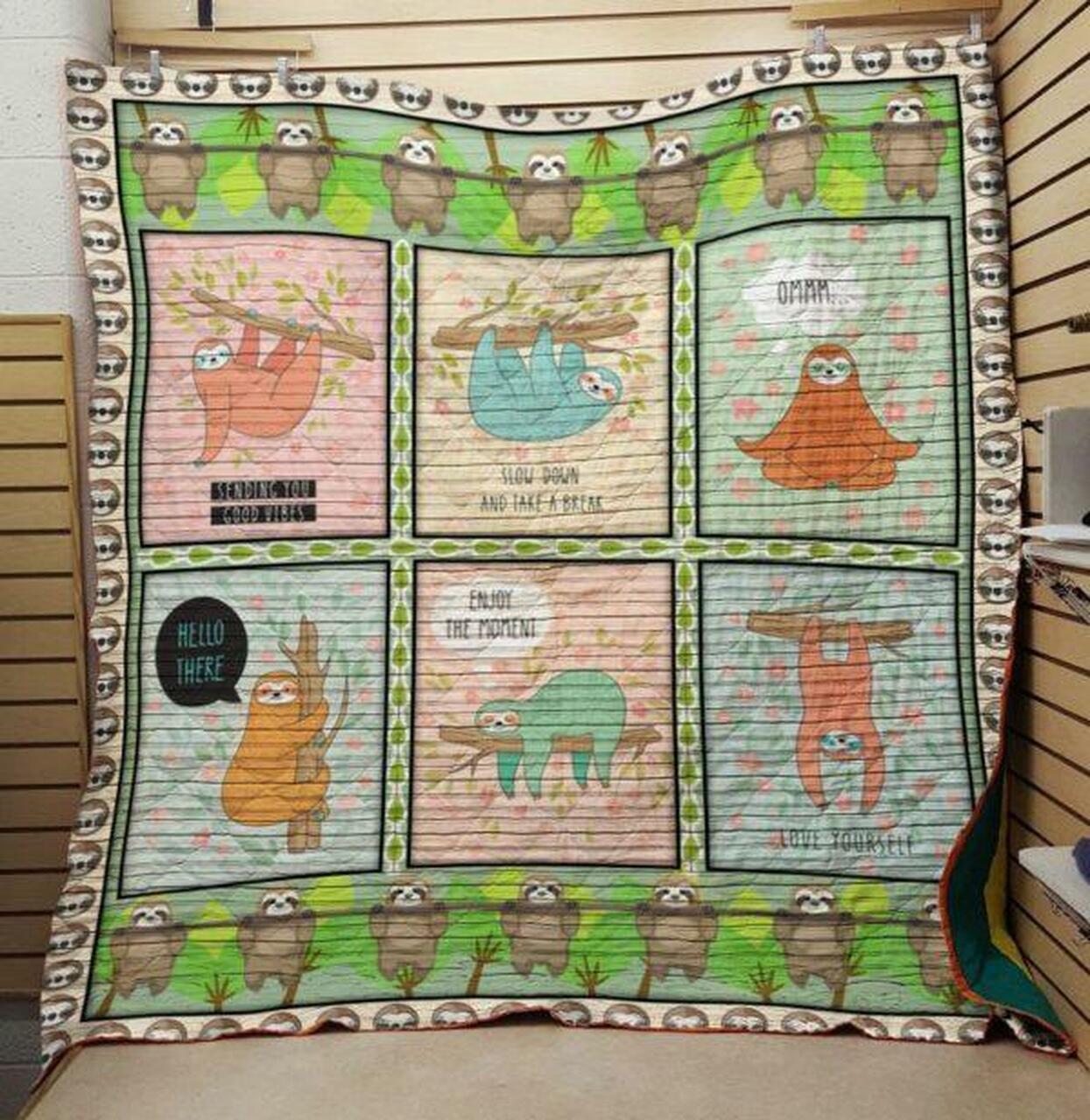 Enjoy The Mommeloth Quilt Blanket Quilt
