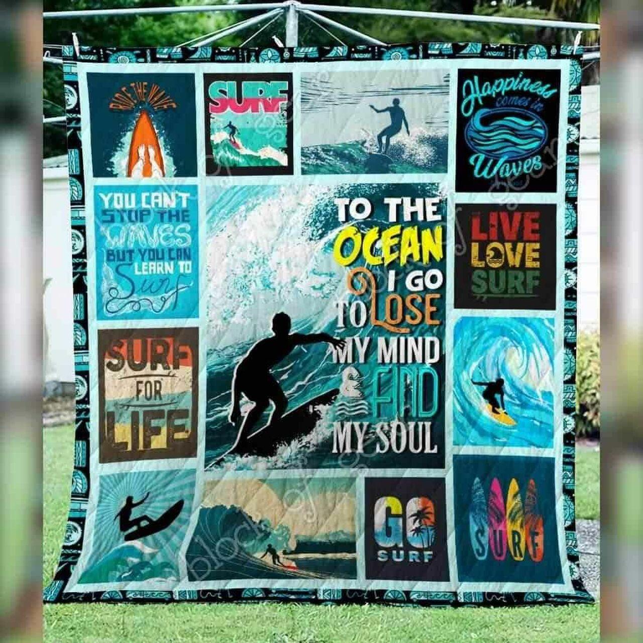 Surfing Blanket Kc1807 Quilt