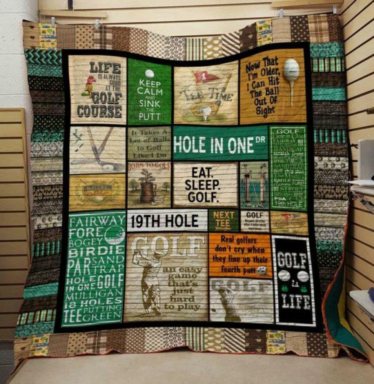 Eleep Golf Golf Quilt Blanket Quilt