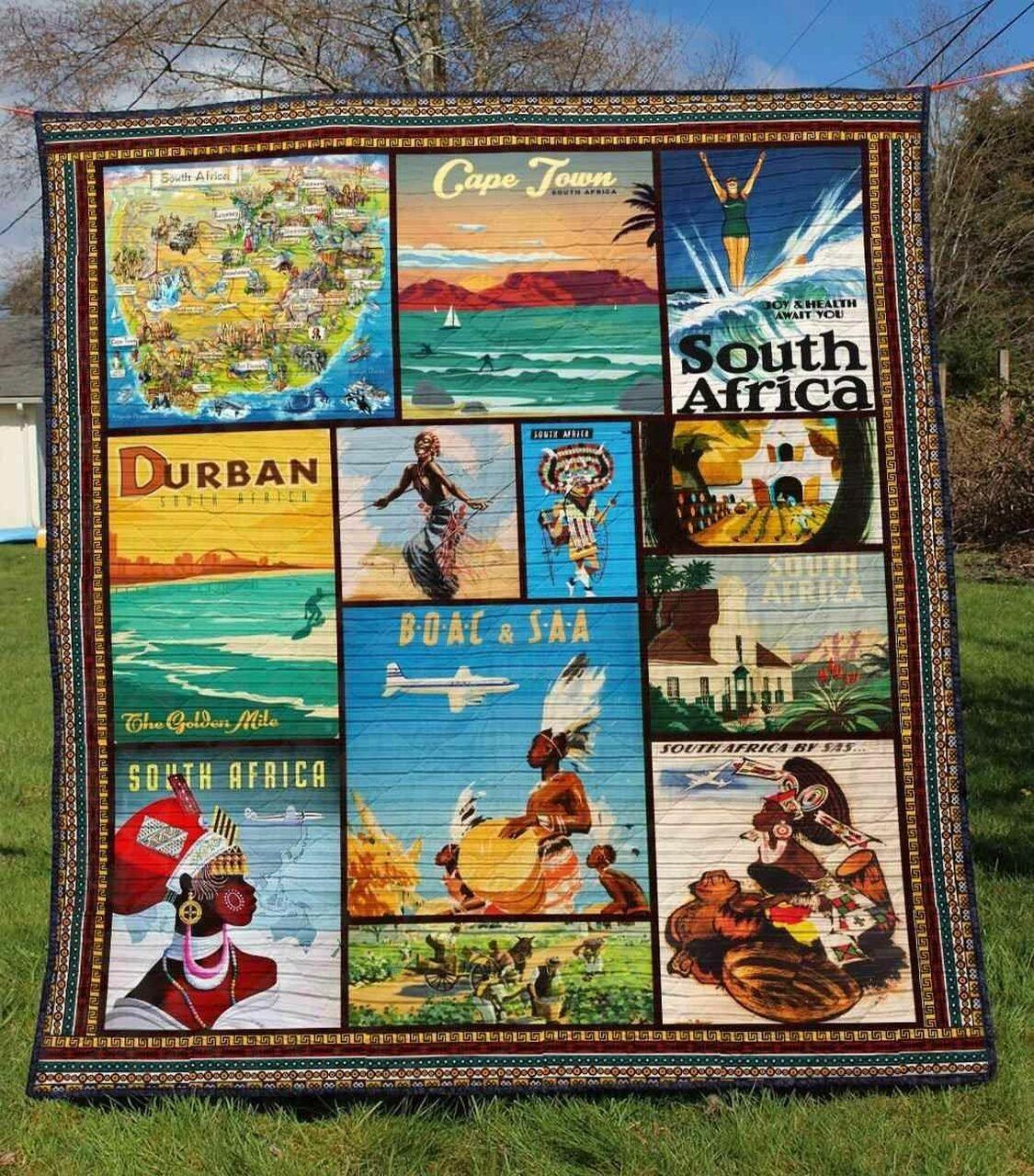 South Africa 3 Blanket Th1607 Quilt