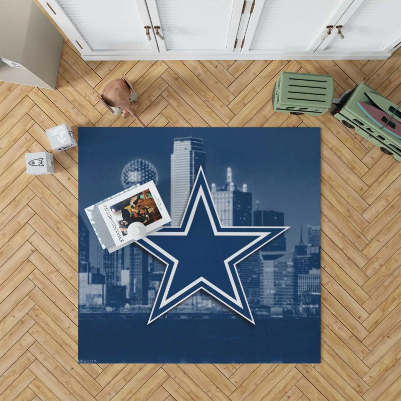 Famous Nfl Football Club Dallas Cowboys Rug