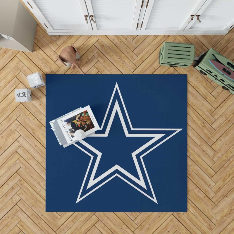 Dallas Cowboys Nfc Champion Football Club Rug