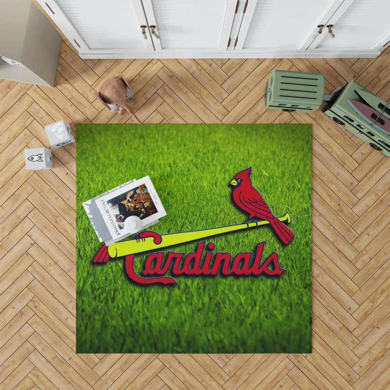 Professional Mlb Team St Louis Cardinals Rug