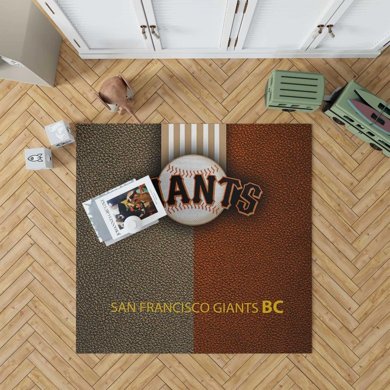 Professional Mlb Club San Francisco Giants Rug