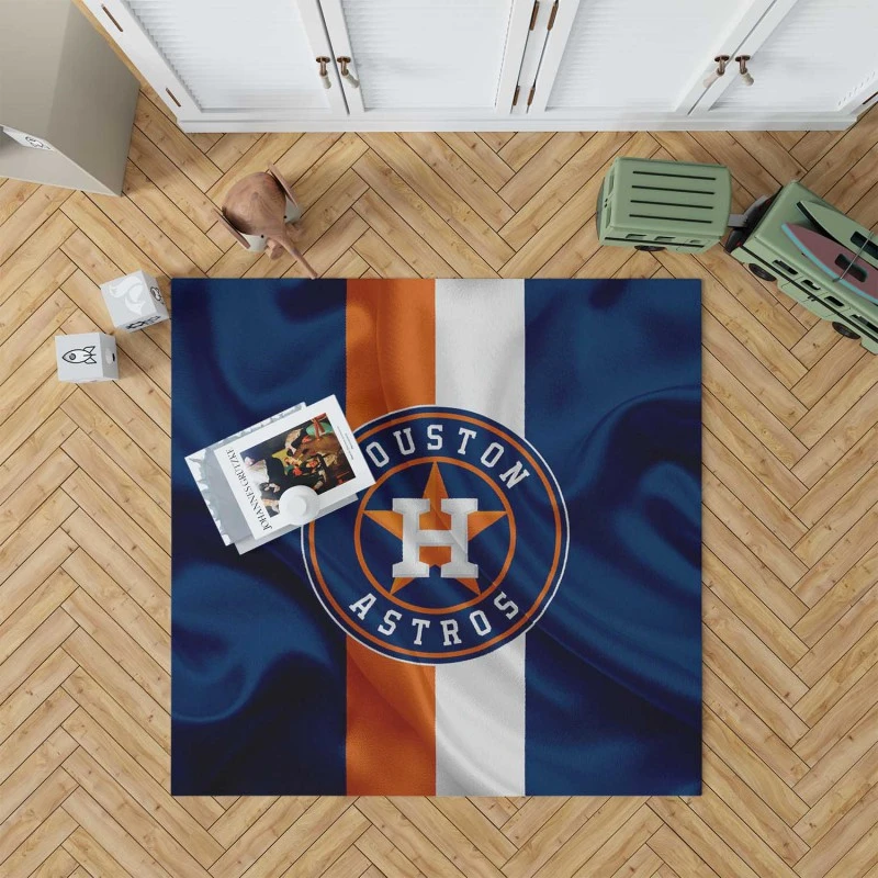 Houston Astros Popular Mlb Baseball Team Rug
