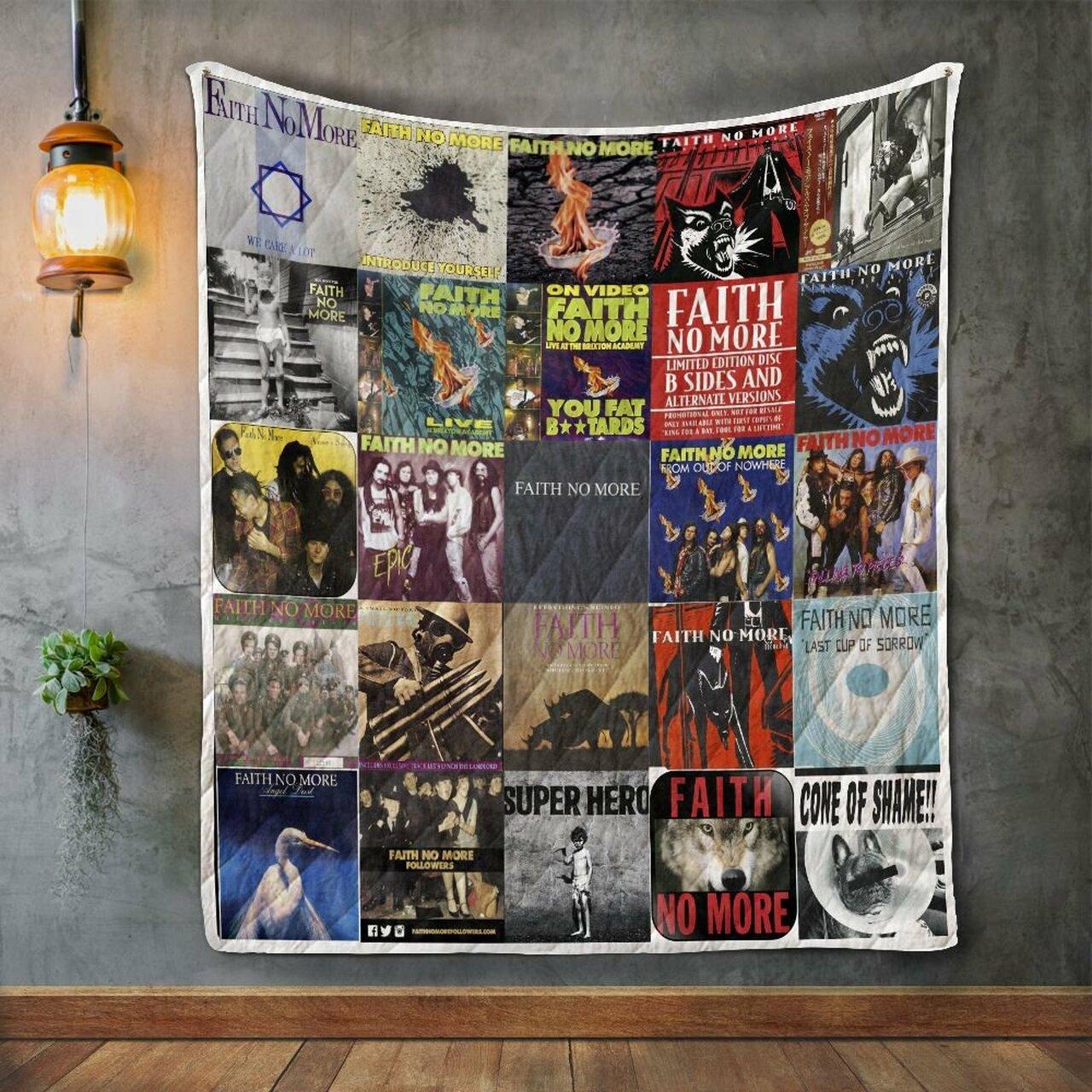 Faith No More 2 Album Co Quilt Blanket