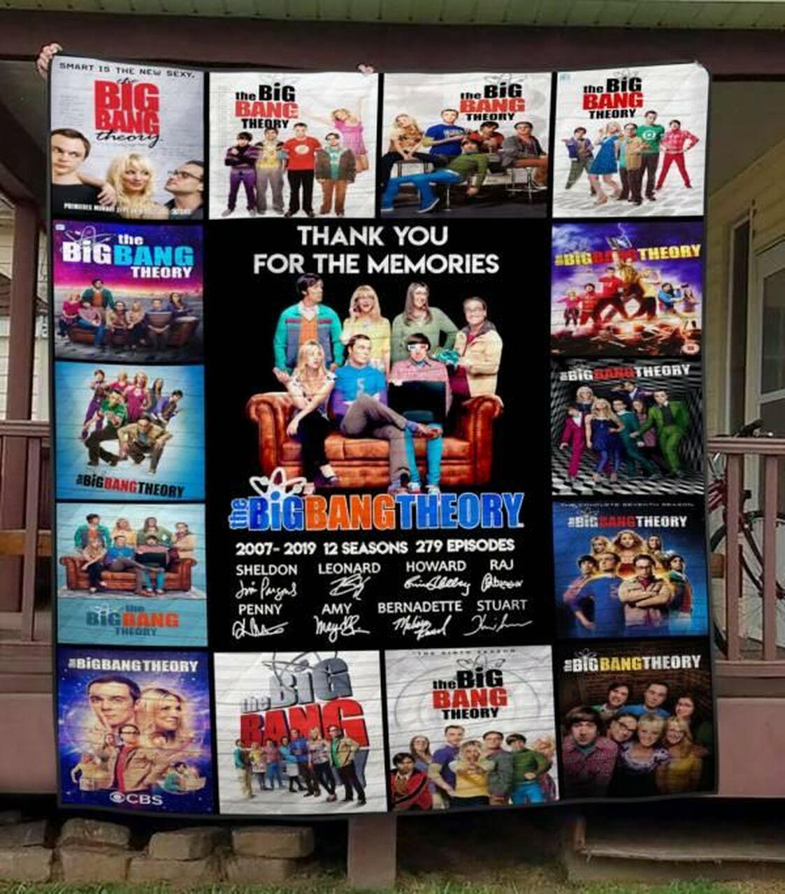 The Big Bang Theory Quilt Blanket Hvt310540 Quilt