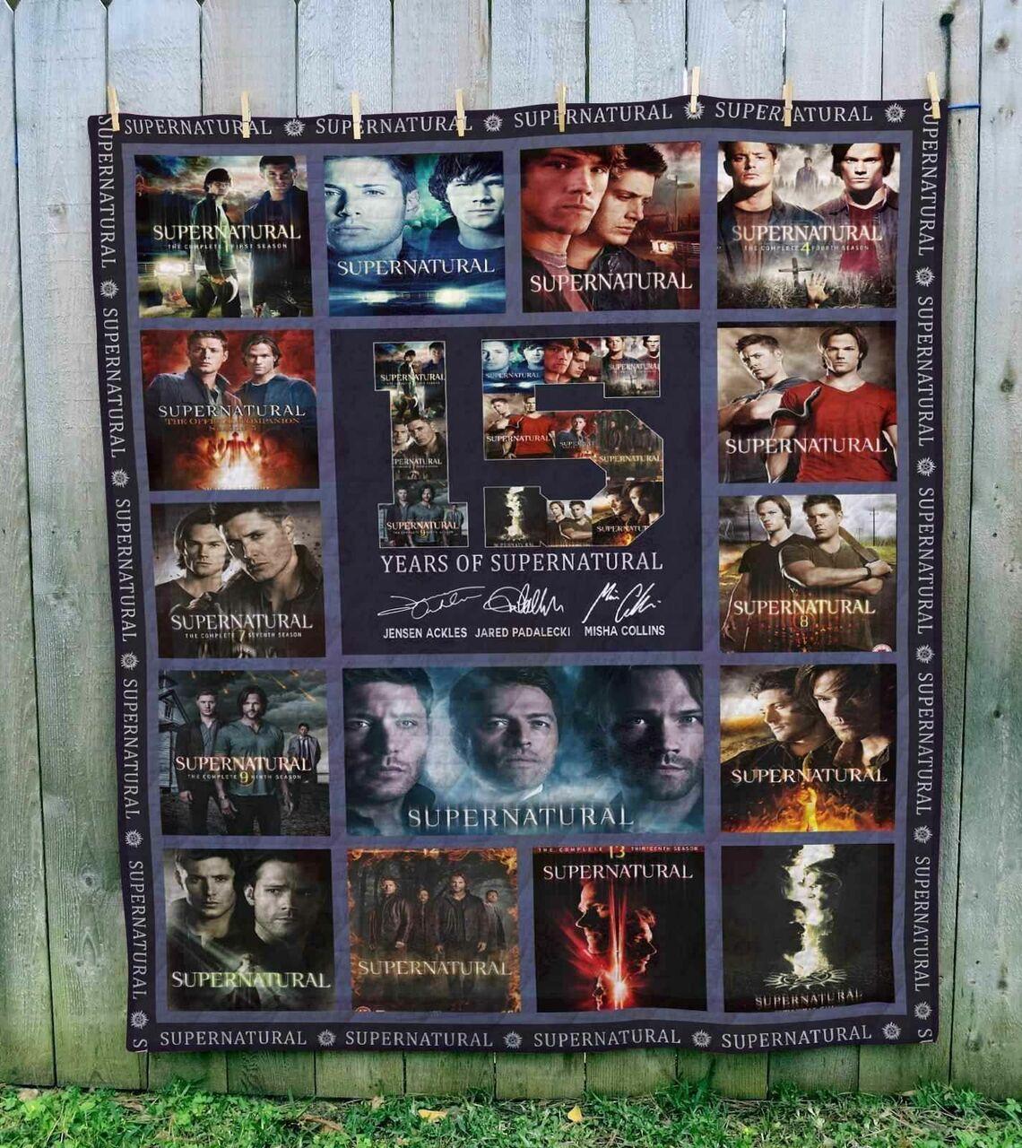 Supernatural Blanket Th0807 Quilt