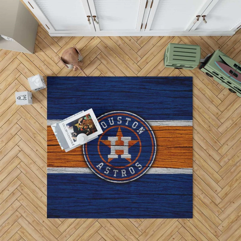 Houston Astros Exellelant Mlb Baseball Team Rug